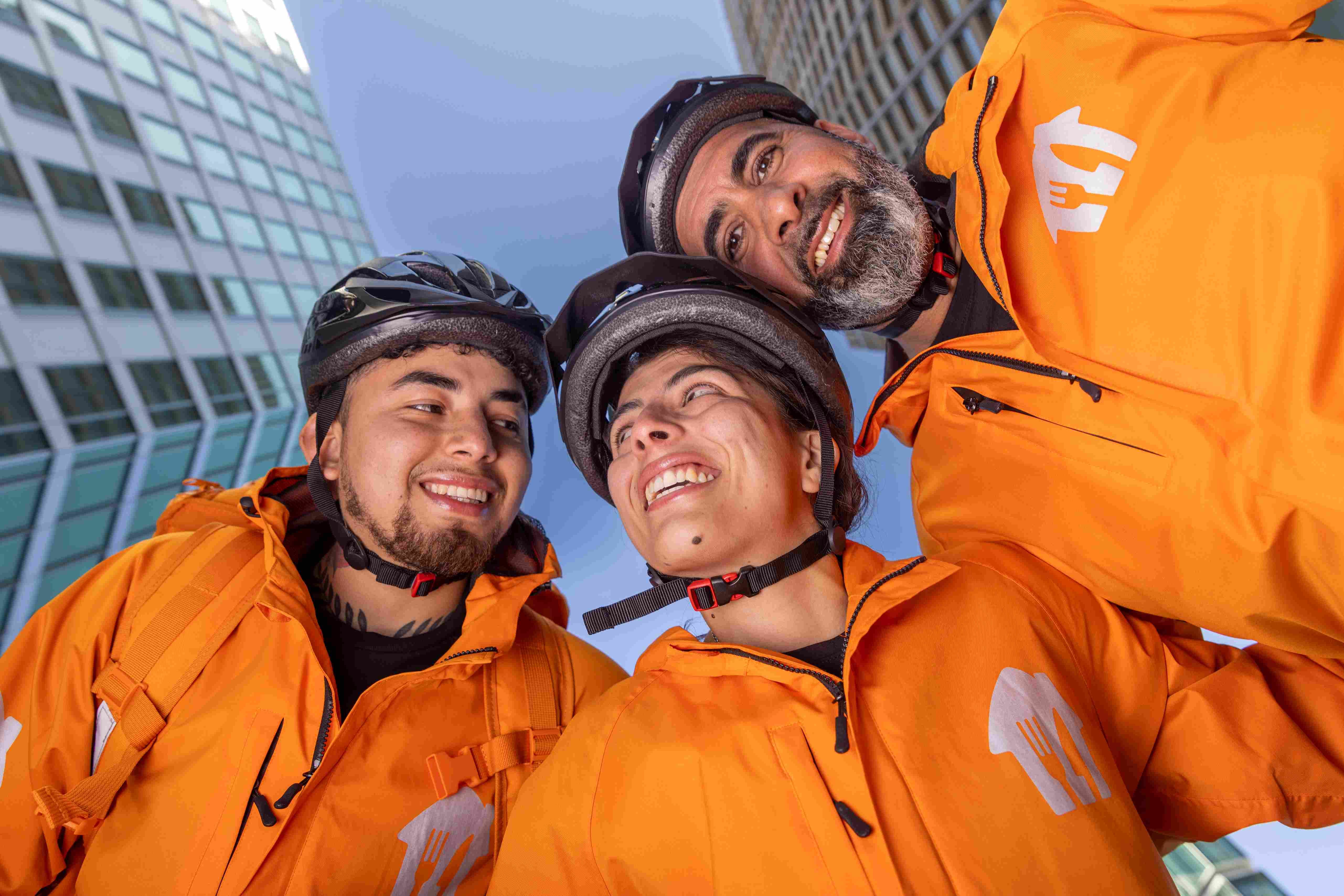 bezorgers voor thuisbezorgd met een 16-uurs contract